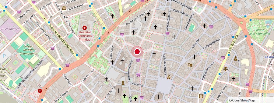 Plano de situación de Calle Condes de Crespo Rascón, 2